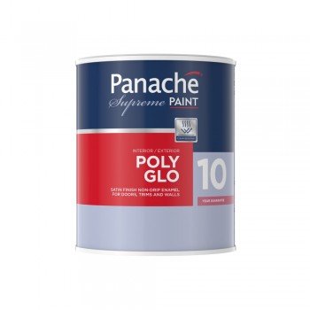 Panache Polyglo Solvent Base White 1L, Panache - Cashbuild