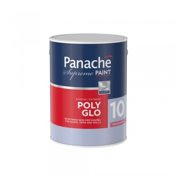 Panache Polyglo Solvent Base White 5L, Panache - Cashbuild