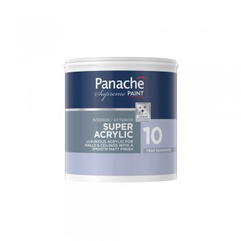 Panache Super Acrylic White 1L, Panache - Cashbuild