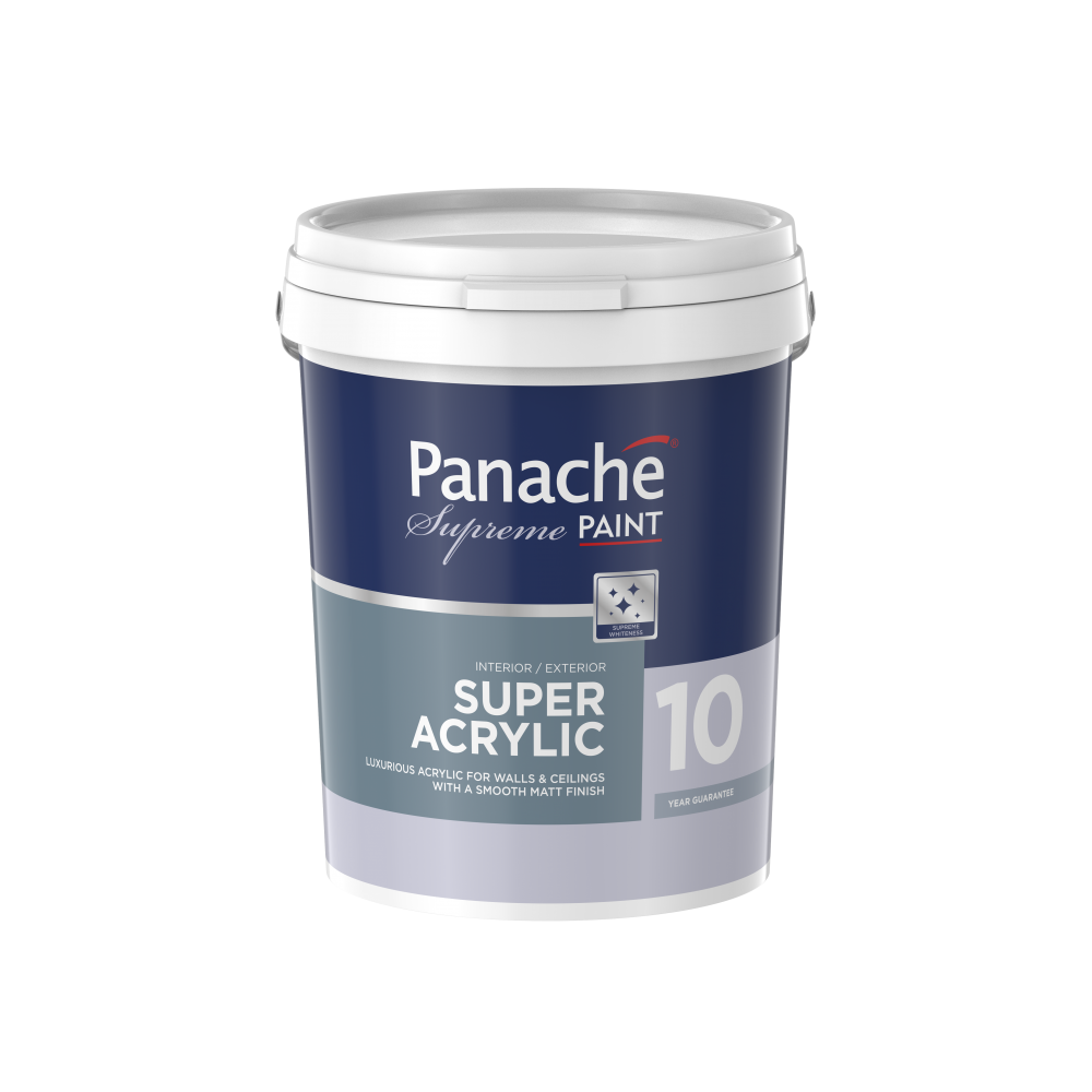 Panache Super Acrylic White 20L, Panache - Cashbuild Panache Super Acrylic White 20L, Panache - Cashbuild