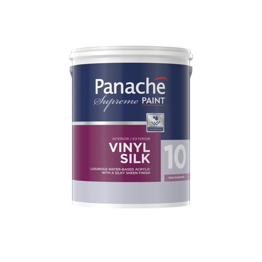 Panache Vinyl Silk White 5L, Panache - Cashbuild Panache Vinyl Silk White 5L, Panache - Cashbuild