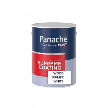 Panache Wood Primer White 5L, Panache - Cashbuild