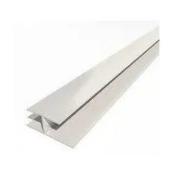 White-Plastic, Ceiling Board Bischoff Jointing Strip 6.4mmX3.6m