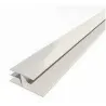 White-Plastic, Ceiling Board Bischoff Jointing Strip 6.4mmX3.6m