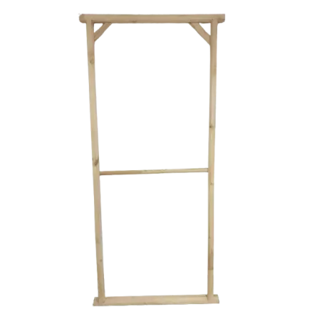 Doorframe Pine 76x76 Unassembled