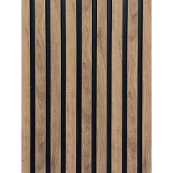 Wall Cladding Java Black Hips 2400 X 122 X 12mm, UPPER EDGE - Cashbuild