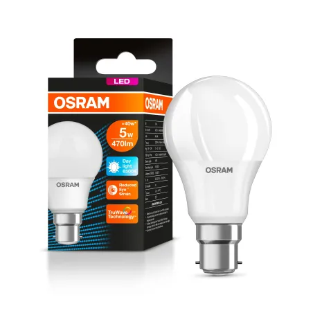 Osram Led A40 5W B22 6500K, OSRAM - Cashbuild