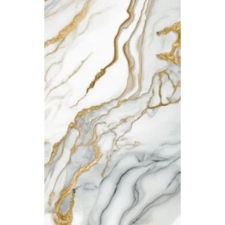 Wall Sticker 1200X2.5mmx2.8M Gold Marble