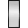 Framed Mirror 580mmx1350mm Black