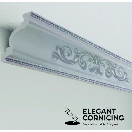 Decorative Silver Ss21 75 X 2500 X 75