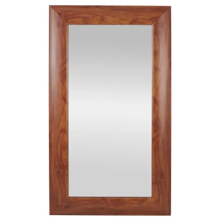 Framed Mirror 420mmx750mm Light Brown