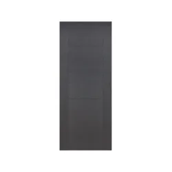 Deep Molded Pre-Painted Light Duty Interior Milano Grey Door,  - Cashbuild