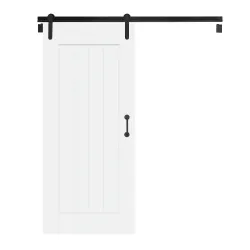 Door Barn 2 Sides Alphine White,  - Cashbuild