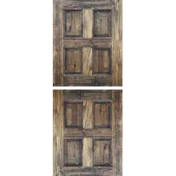 Door Pine Stable 8 Panel Stained,  - Cashbuild