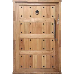 Door Wood Eco Castle Prehung Pivot Set,  - Cashbuild