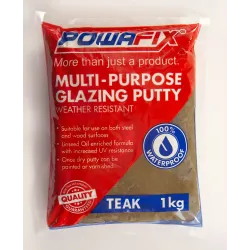 Glazing Putty Teak 1Kg,  - Cashbuild
