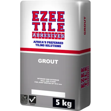 Ezee Tile Grout 5Kg Dove Grey, EZEE TILE - Cashbuild