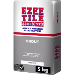 Ezee Tile Grout 5Kg Taupe, EZEE TILE - Cashbuild
