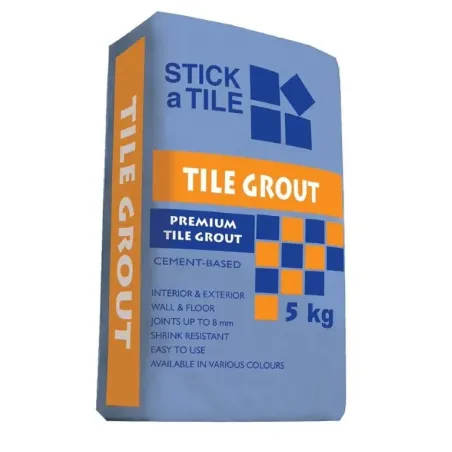 Stick-A-Tile Grout 5Kg White, STICK-A-TILE - Cashbuild