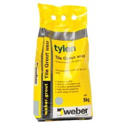 Tylon Grout 5Kg Light Grey, TYLON - Cashbuild