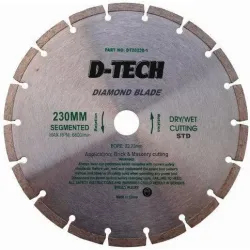 Diamond Blade Segmented Std 230X22.23,  - Cashbuild