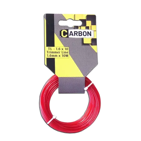 TRIMMER LINE 1.6mmX10M, CARBON - Cashbuild