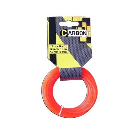 TRIMMER LINE 2.0mmX10M, CARBON - Cashbuild