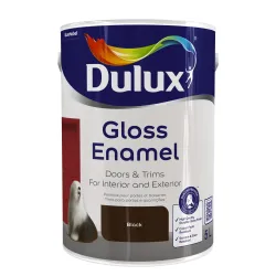 Dulux Gloss Enamel 5L Black