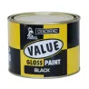 Newden Value Gloss Enamel Black 1L