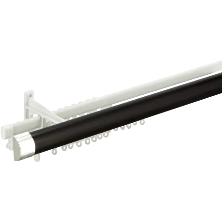 Lizzy 38 Double Curtain Track - 3.0M