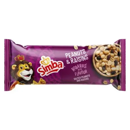 Simba Salted Peanuts & Raisins 60G