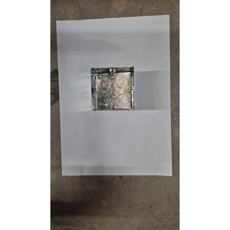 Wall Box 3X3 Metal Flush, Watford - Cashbuild