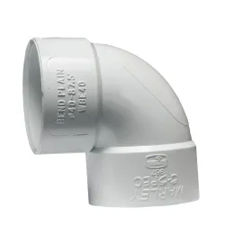 Soil & Vent, Bend SABS Plain 87.5 Deg 40mm
