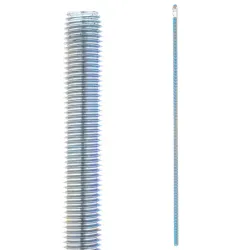 Eureka Threaded Rod Galvanised 20mm X 1M Quanitity:1, EUREKA - Cashbuild
