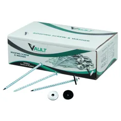 Roof Screws And Bonded Washer 120mmx6mm Quantity:20, VAULT - Cashbuild