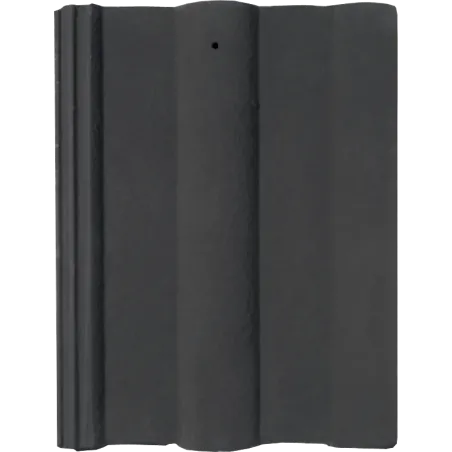 Double Roman Concrete Roof Tile Black,  - Cashbuild