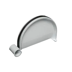Gutter PVC Round Stop End,  - Cashbuild