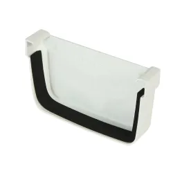 Gutter Pvc Square Stop End,  - Cashbuild