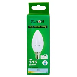 Globe Led Candle 3W E14 600K Fl,  - Cashbuild