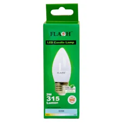 Globe Led Candle 3W E27 600K Fl,  - Cashbuild