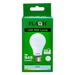 Globe Led A60 9W B22 6000K Fl,  - Cashbuild
