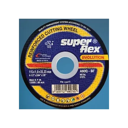 Cutting Disc Met S/Flex Evo 115X22.23X1,  - Cashbuild