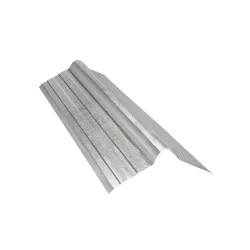 Rolltop Ridge Corrugated Galvanized 3600x390mmx0.3mm,  - Cashbuild