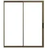 1800 X 2100 Silver Clear Glass Aluminium Sliding Door Frame ,Wheels, Handles,  - Cashbuild