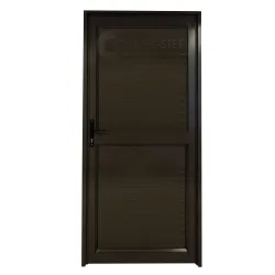 900x2100 ED,Stable Door Full Slats, I/L, Bronze, ROBMEG - Cashbuild