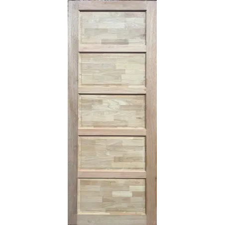 Door Hardwood 5 Panel Raised