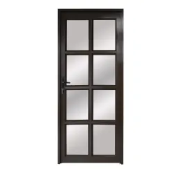 Door Aluminium EntranceCottage 900x2.1m Bronze, Robmeg Harper - Cashbuild