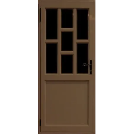 Door Aluminium Hinge Brick Top And Horizontal Bottom Bronze,  - Cashbuild