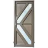 Door Aluminium Hinged 890 X 2090 Valencia Bronze,  - Cashbuild