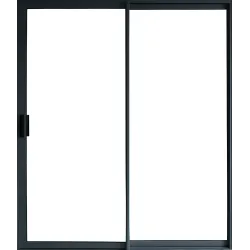 Sliding Door Aluminium Charcoal 1.8M,  - Cashbuild